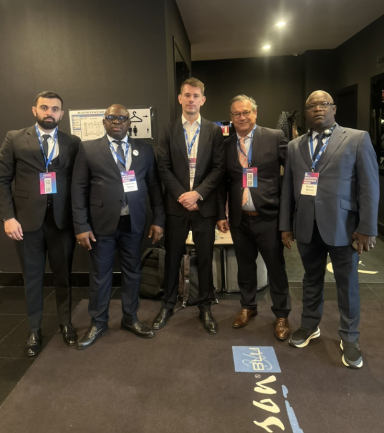 Charles Jefitjian avec des membres de la délégation à la Moldova Business Week 2026